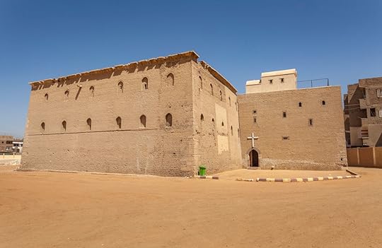 Coptic Red monastery at Sohag, Egypt