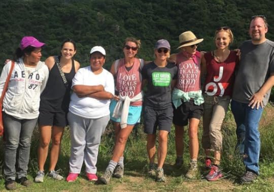 The Thistle Farms Global team visiting the Moringa Madres in July 2018