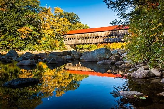 Albany Covered Bridge, along the Kancamagus Highway in White Mountain National Forest, New Hampshire