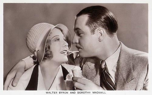 Walter Byron and Dorothy MacKaill in The Reckless Hour (1931)
