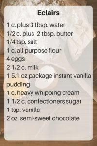 Eclairs