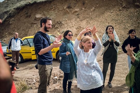 Dancing outside in Iran