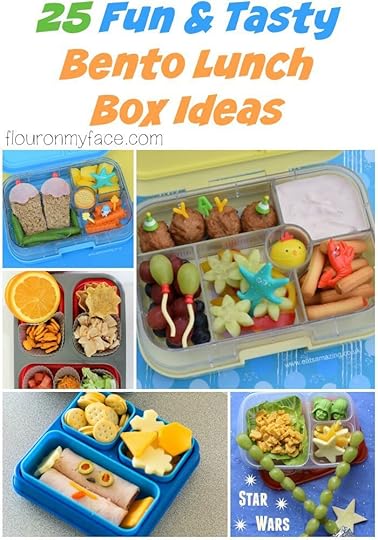 25 Bento Box Lunch Ideas for back to school via flouronmyface.com