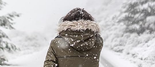 Walking on a Snowy Road - No Direction in Life