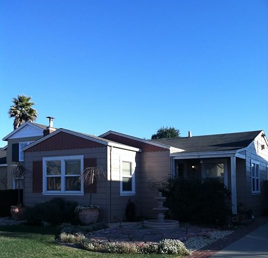  I wandered back to 54 Oregon Street--my grandparent's house. It did not look like this then--and it was much larger...wasn't it? 