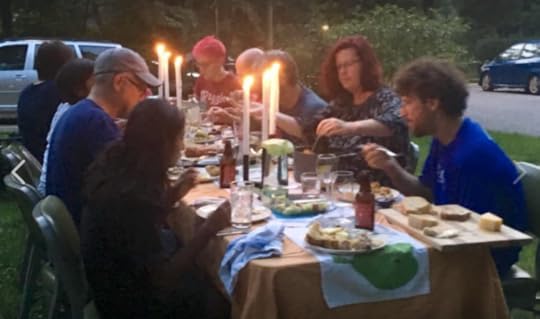 Sunday dinner al fresco