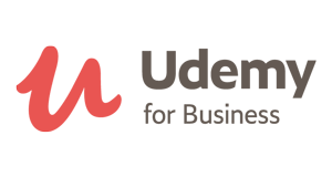 Udemy for Business, logo, Udemy, training, business training, change management