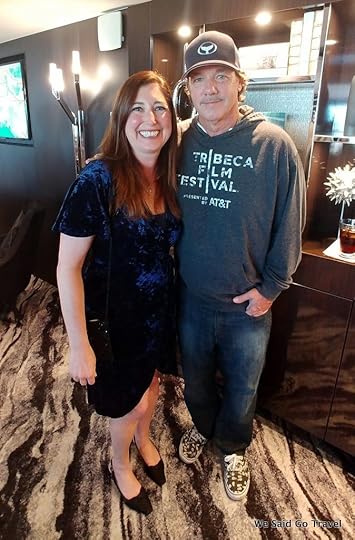 Lisa Niver and Wyland on Norwegian Bliss