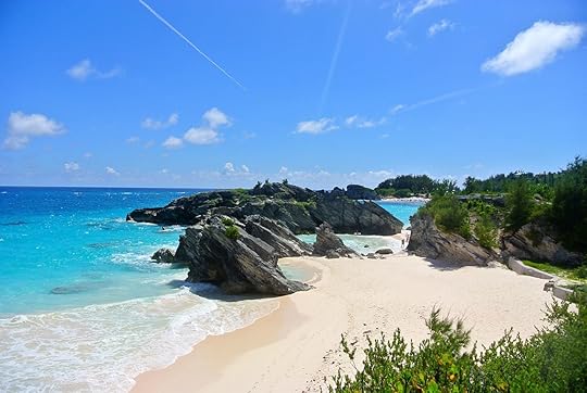 Horseshoe Bay beach in Bermuda