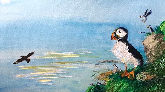 9. Puffins