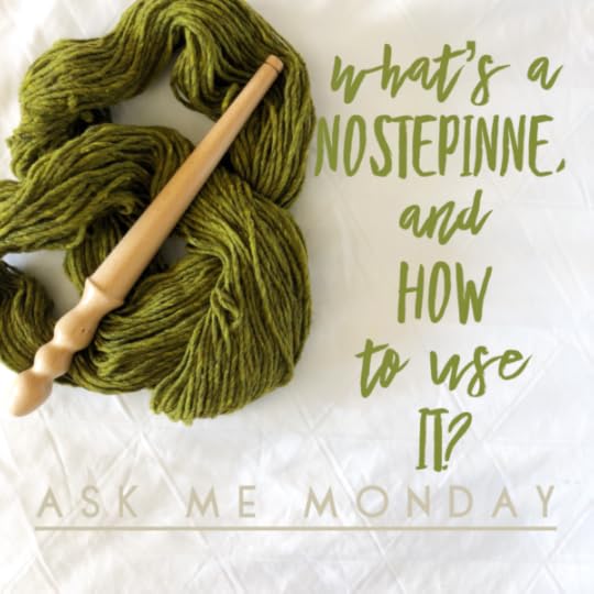 How to use a nostepinne to wind yarn into a center-pull ball | #vickiehowell #knitting #crochet # Spinning #weaving #tools