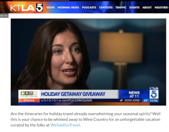 Where to Wander? Watch Lisa Niver on KTLA 5