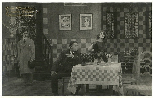 Pina Menichelli and Giovanni Grasso in Malafemmina