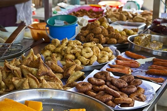 Indian street food in Penang, Malaysia