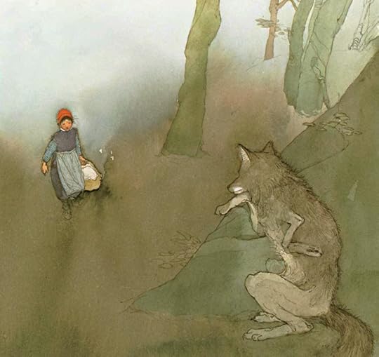 Little Red Cap illustrated by Lisbeth Zerger