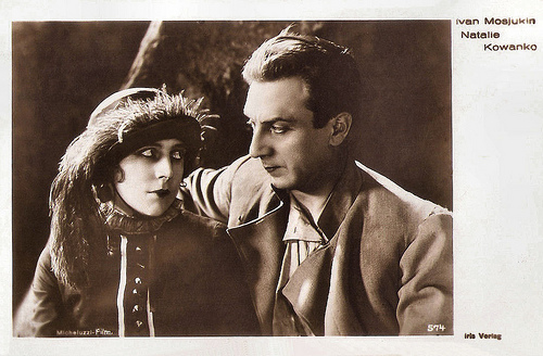Ivan Mozzhukhin and Nathalie Kovanko in Michel Strogoff (1926)