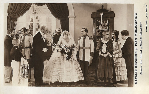Nathalie Kovanko and Ivan Mozzhukhin in Michel Strogoff (1926)