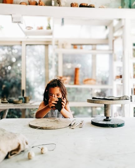 the ceramics studio