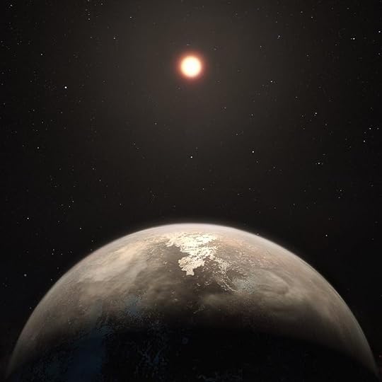 Artist's impression, Ross-128b (ESO)