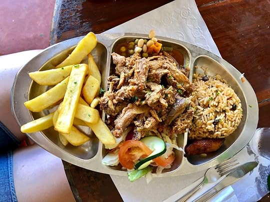 Iguana stew lunch in Curacao