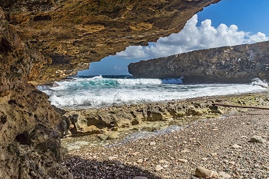 Beach at Shete Boka National Park, Curacao