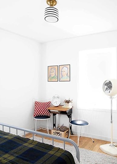 The guest room at The Fauxhouse from The Faux Martha