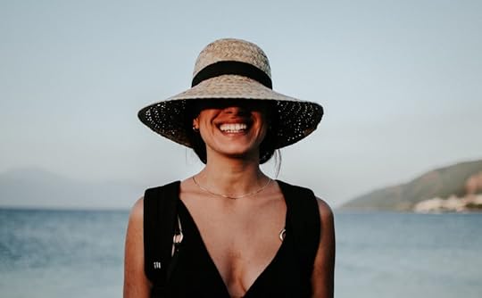 Woman smiling portrait