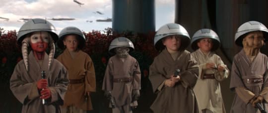 Their hats alone make them targets for bullies . . . with lightsabers