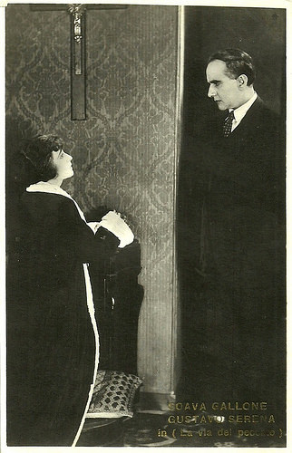Soava Gallone and Gustavo Serena in La via del peccato