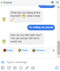 WoeBot - A Therapy Chatbot[1]
