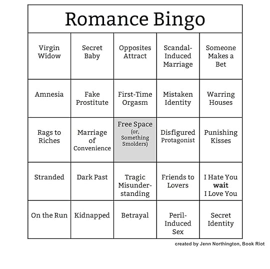 Romance Bingo