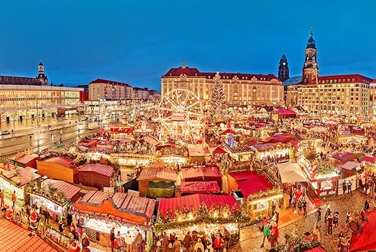 Dresden, Germany during Christmas time