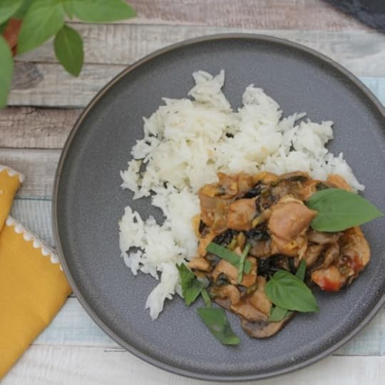 Thai Chicken and Mushroom with Basil