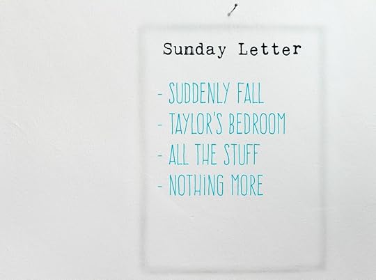 Sunday Letter
