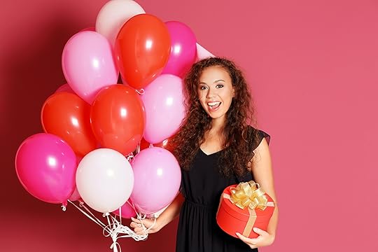 I'm giving away goodies.