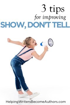 3 tips for improving show don't tell