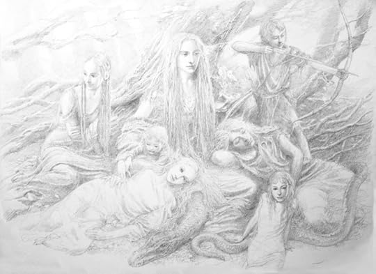 Fairies of the Wood by Alan Lee