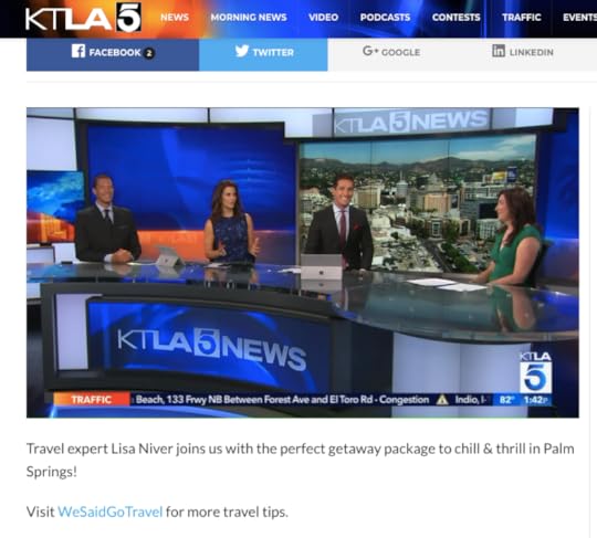 Lisa Niver Live on KTLA with Lu Parker Mark Mester