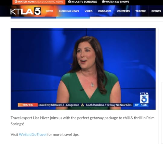 Lisa Niver Live on KTLA News