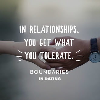Boundaries in Dating