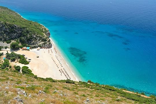 Gjipe beach in Albania
