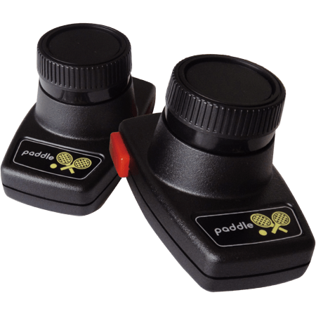 The wireless paddles work with the HDMI dongle.