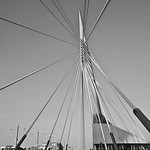 Esplanade Riel bridge, Winnipeg, Canada