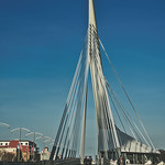 Esplanade Riel bridge, Winnipeg, Canada