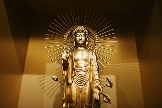 gold statue in Japan