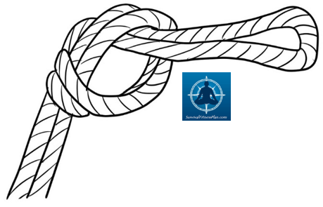 Overhand Loop 1, 8 Basic Knots and Their Uses, Survival Fitness Plan
