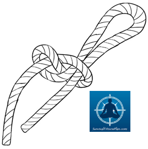 Figure 8 Slip Knot, 8 Basic Knots and Their Uses, Survival Fitness Plan