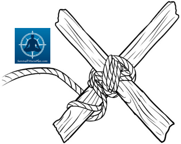 Diagonal4, How to Lash, 8 Basic Knots and Their Uses, Survival Fitness Plan