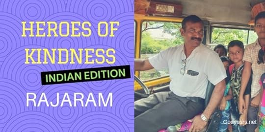 Heroes of Kindness - When students could not reach the school, the science teacher Rajaram bought a bus and became their bus driver too