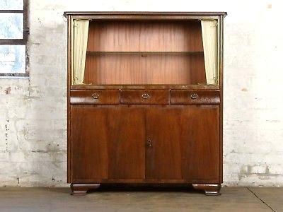buffetschrank 50er 1 4 1 4 buffet vitrine shabby chic vintage buffetschrank 50er weiss